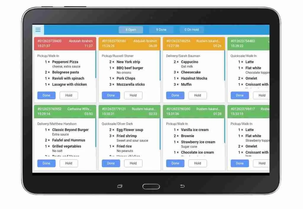 Restaurant Kitchen Display System: Developing the Gastronomic Experience
