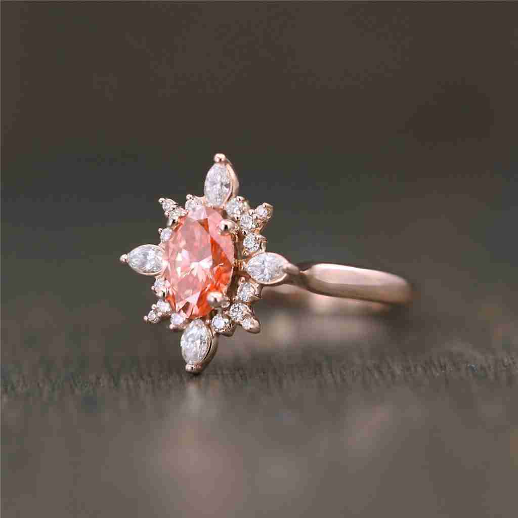 Turn Heads with Virs Stunning Selection of Colored Diamond Rings