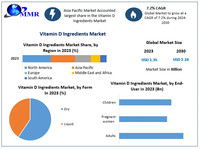Vitamin D Ingredients Market Forecast: Analyzing Opportunities, Revenue, and Growth Potential (2024-2030)