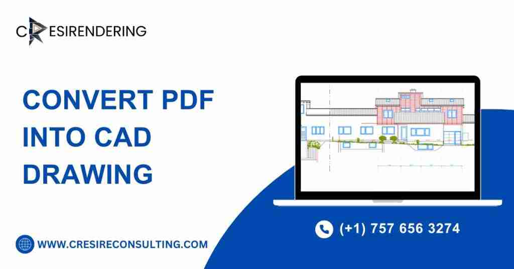 Convert PDF into CAD Drawing in California