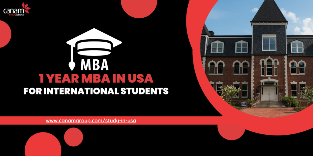 1 Year MBA in USA for International Students