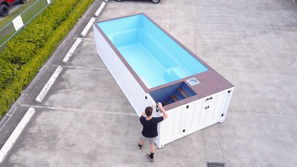 Innovative Ideas for a Shipping Container Pool House