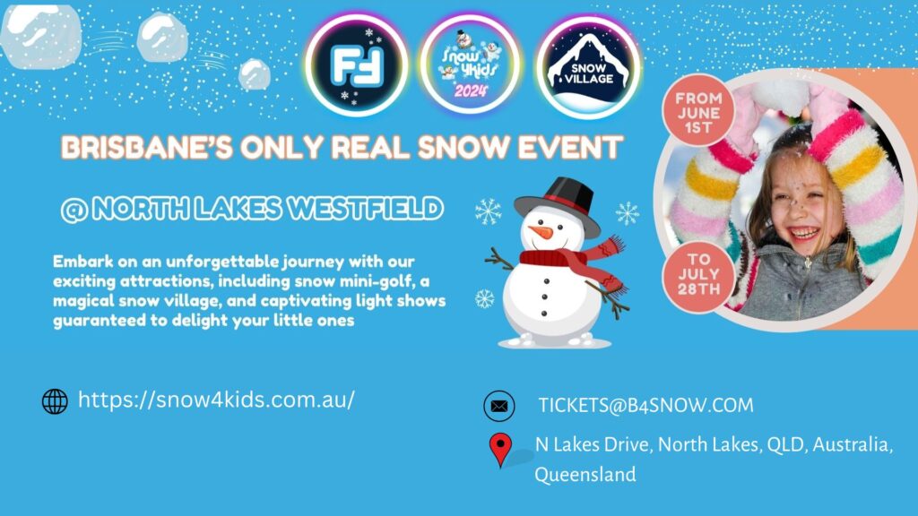 Experience the Magic of Snow in Brisbane: Your Guide to a Winter Wonderland with Snow4kids