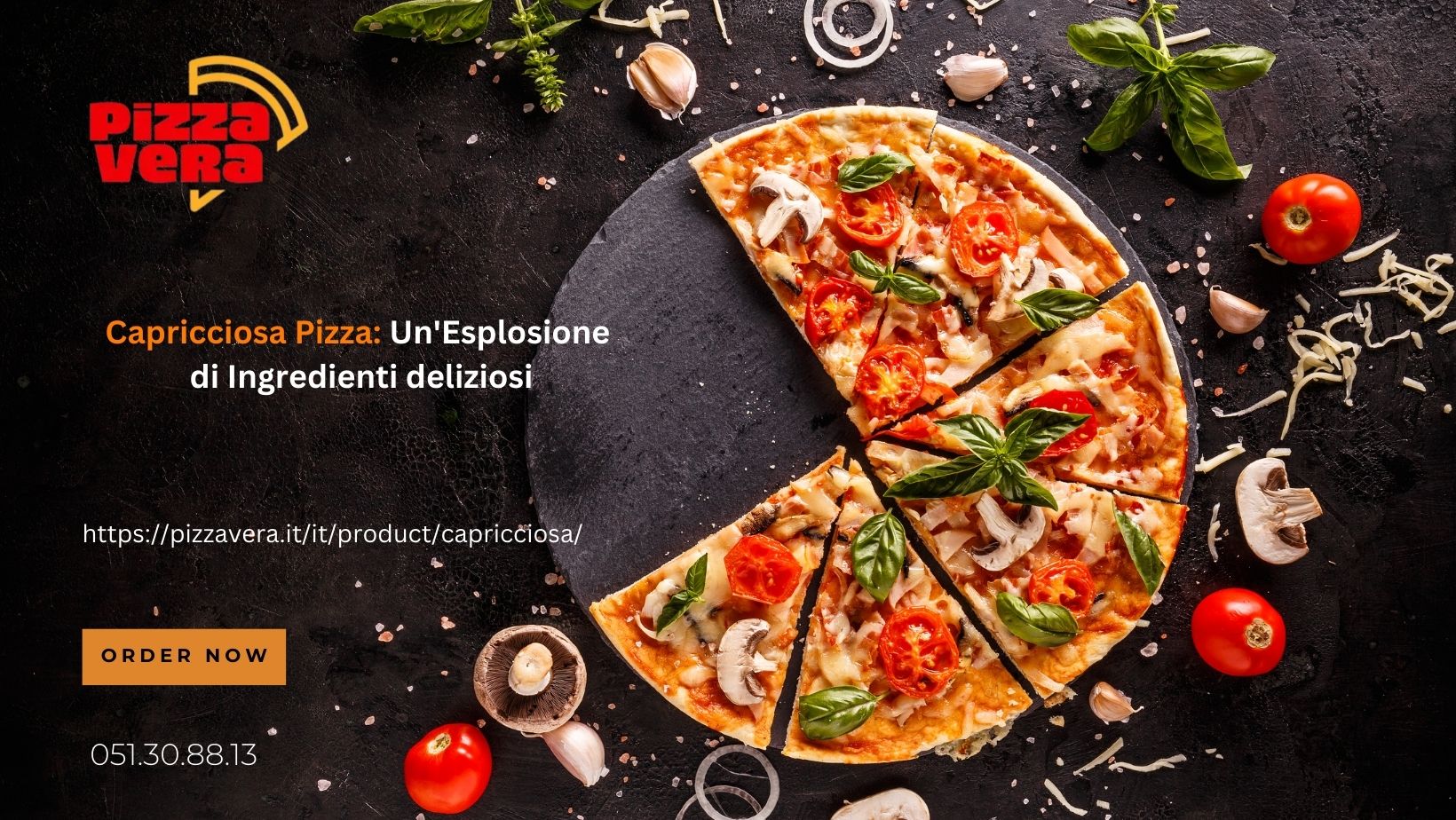 Capricciosa Pizza: Un’Esplosione di Ingredienti deliziosi