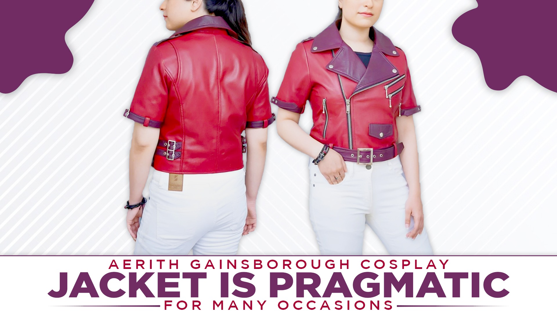 Aerith Gainsborough Cosplay Jacket Is Pragmatic For st