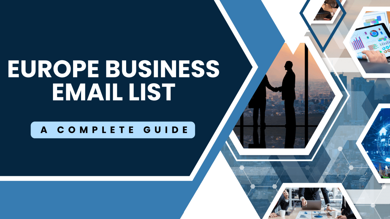 Transform Your Marketing Strategy with a Comprehensive Europe Business Email Database