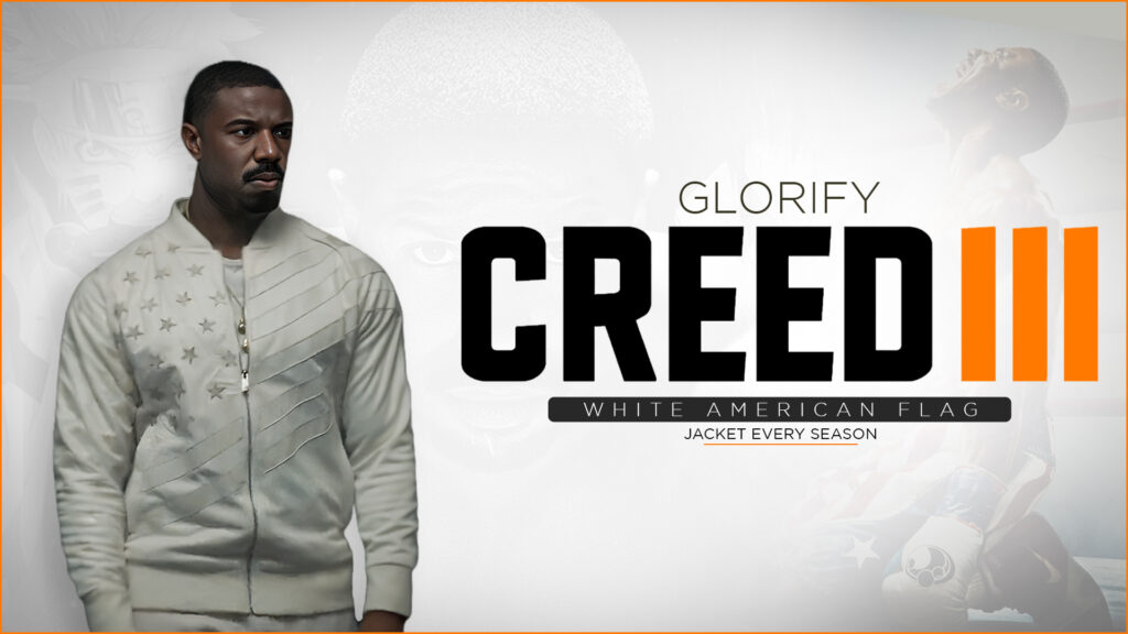 Glorify Creed 3 White American Flag Jacket Every Season