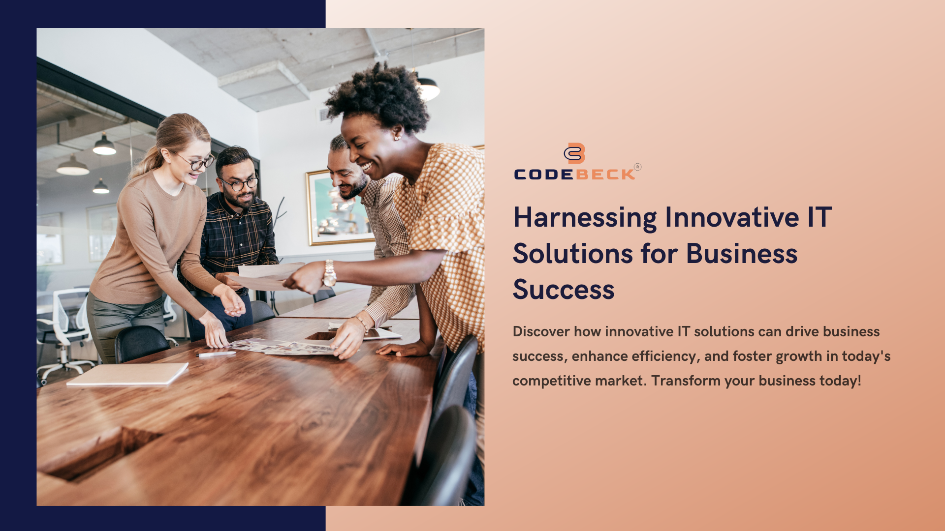 Harnessing innovative IT solutions for business success