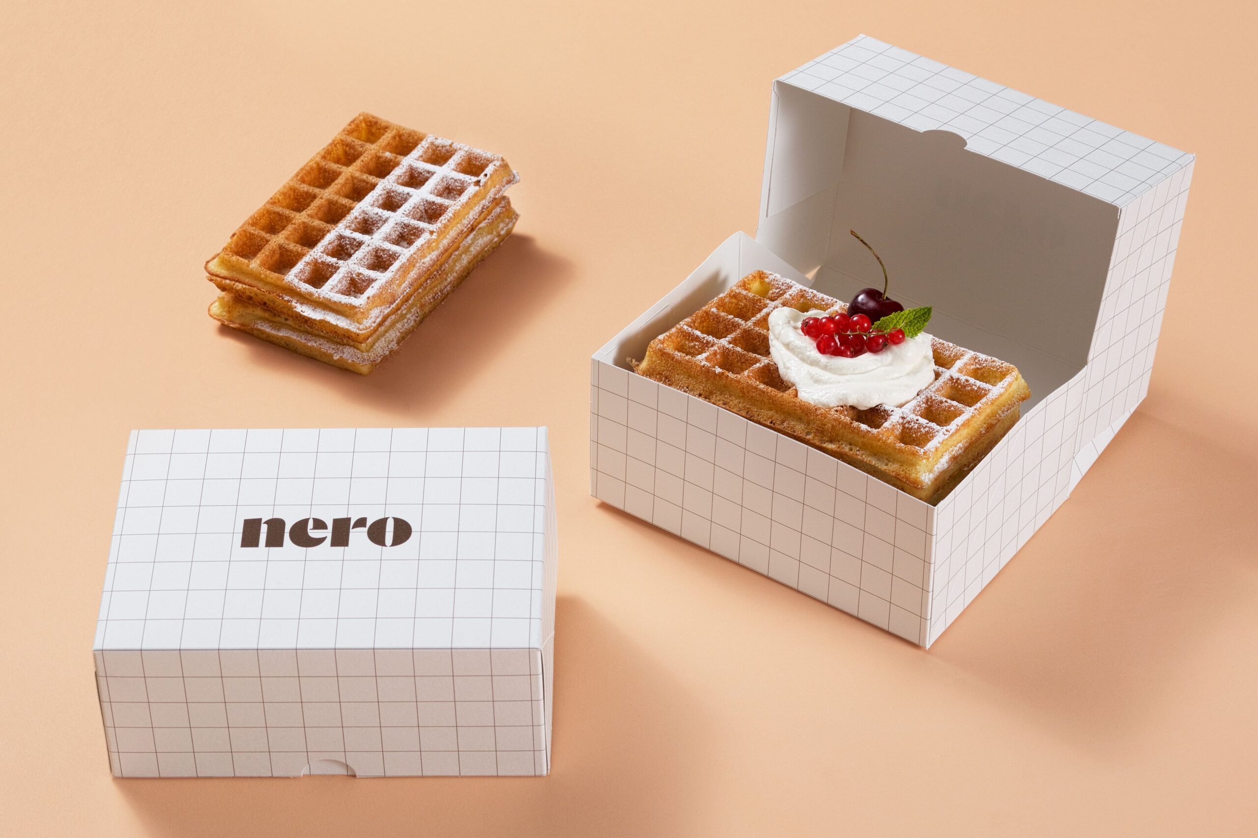 Breakfast Our Waffle Boxes Awaits