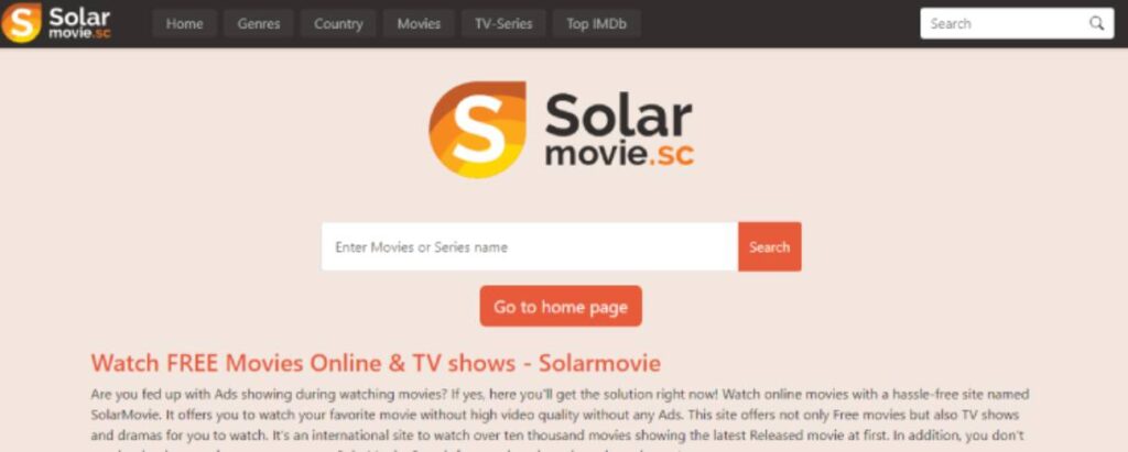 Stream Movies Without Ads: SolarMovie’s Free Platform