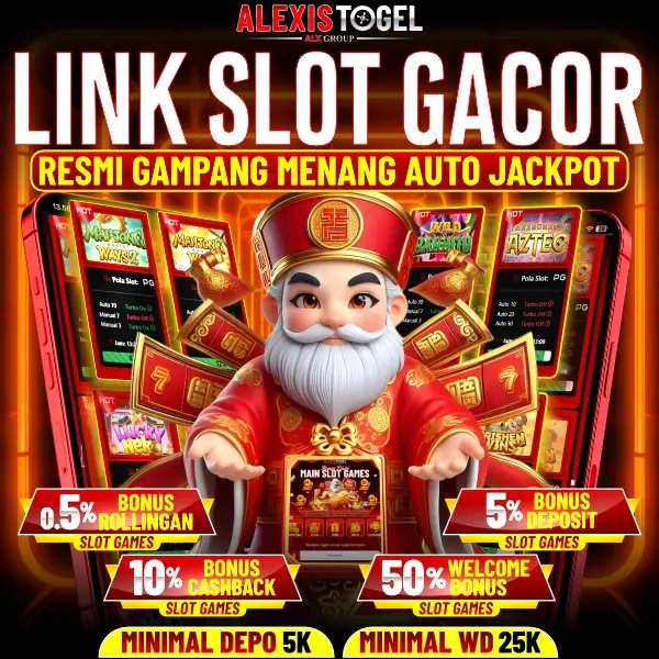 ALEXISTOGEL π Link Slot Gacor Resmi Gampang Menang Auto Jac