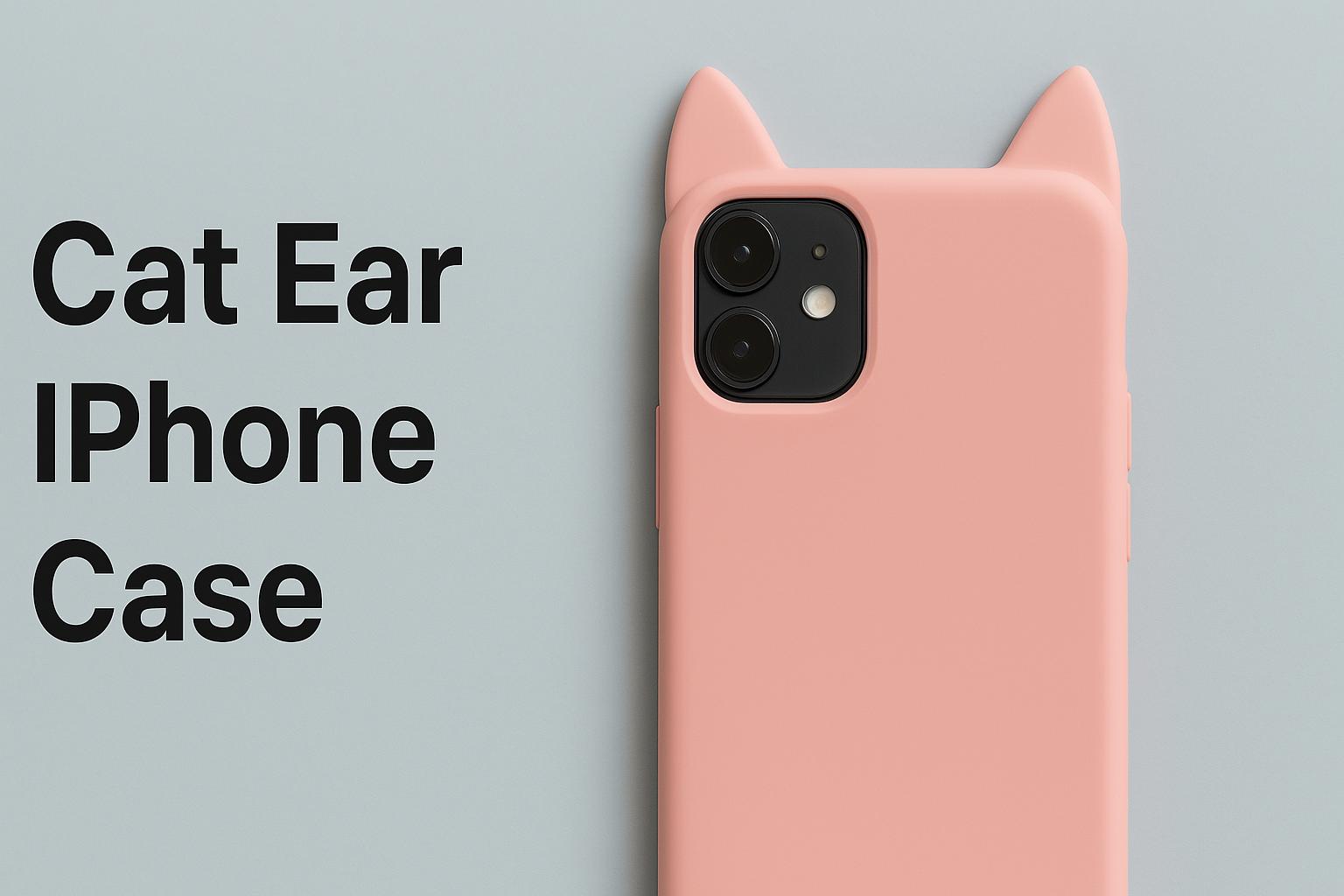 Cat Ear iPhone Case: A Cute and Functional Accessory for Your Device