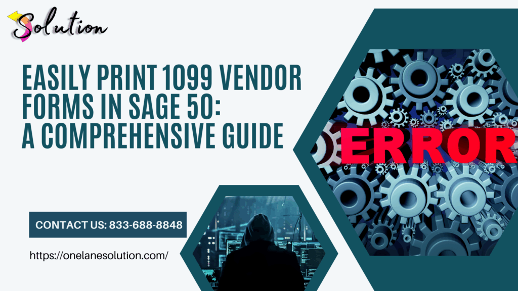 The Easiest Way to Print Vendor 1099s in Sage 50