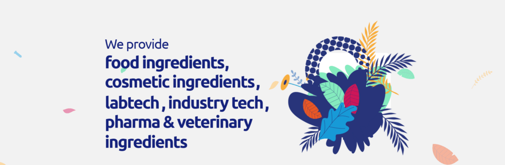 Leading Specialty Ingredients Provider for Food & Cosmetics