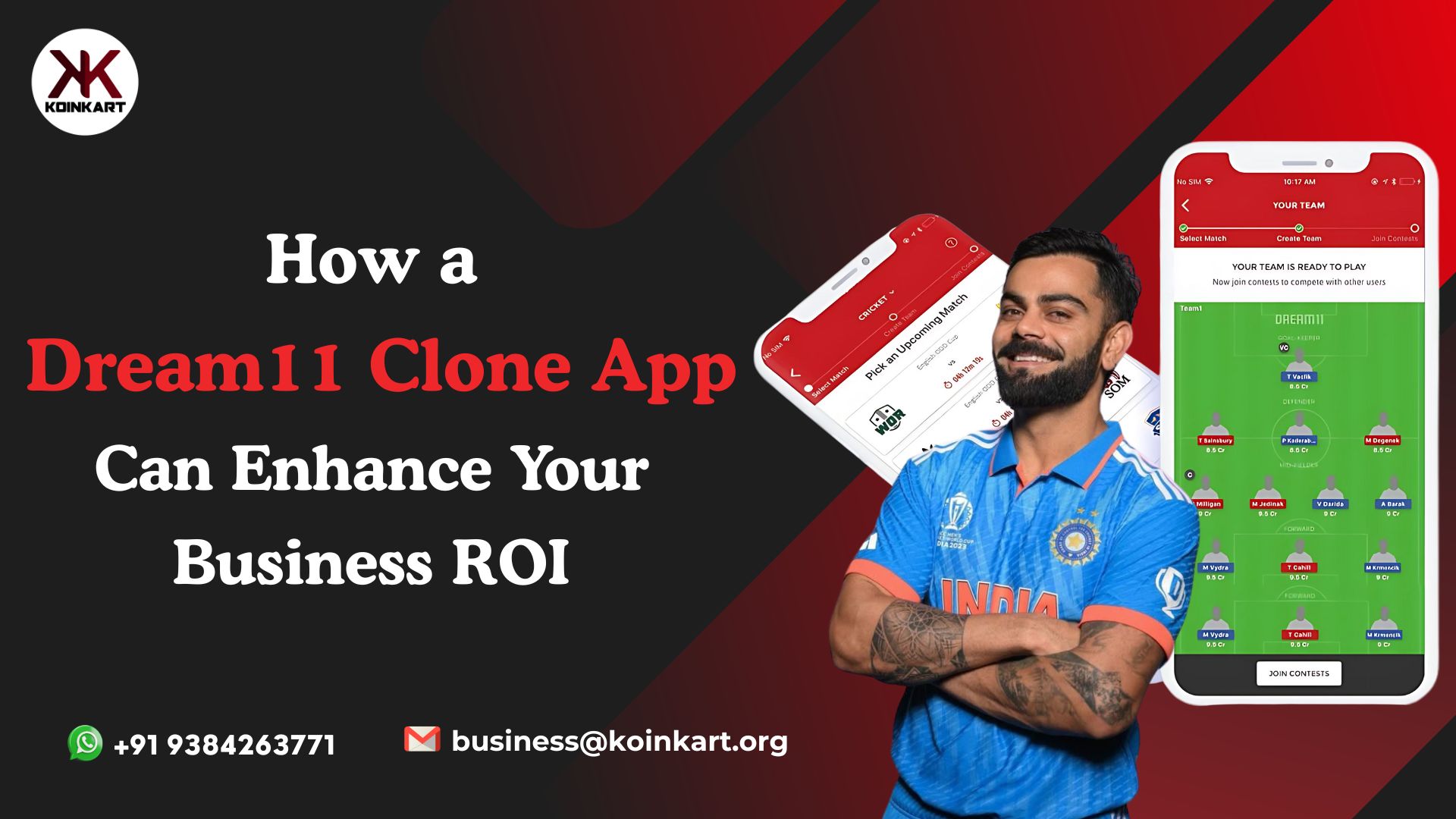 How a Dream11 Clone App Can Enhance Your Business ROI