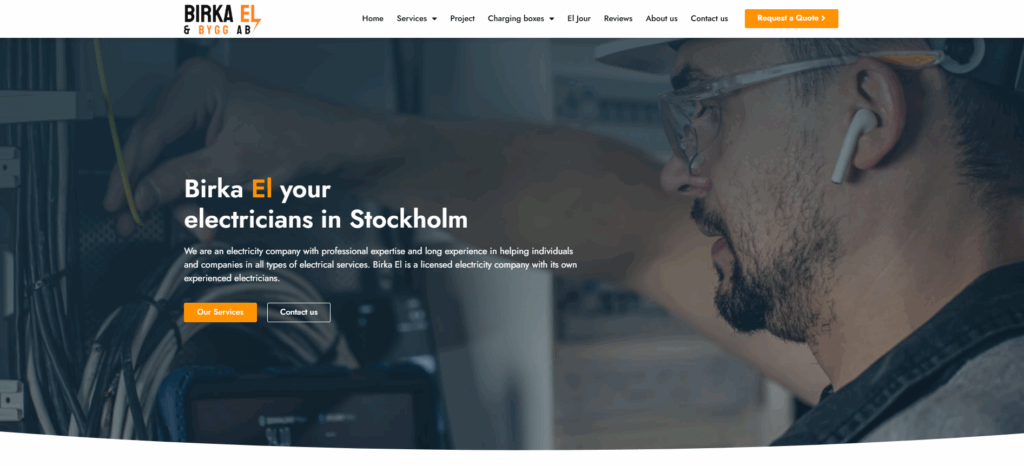 Trygg elservice i hemmet med Birka El