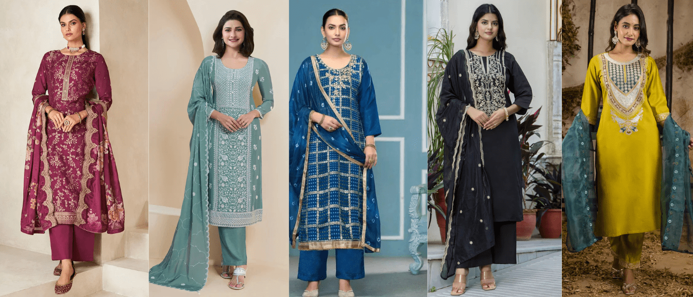 Buy Salwar Kameez by Color Collection – Find Your Perfect Hue