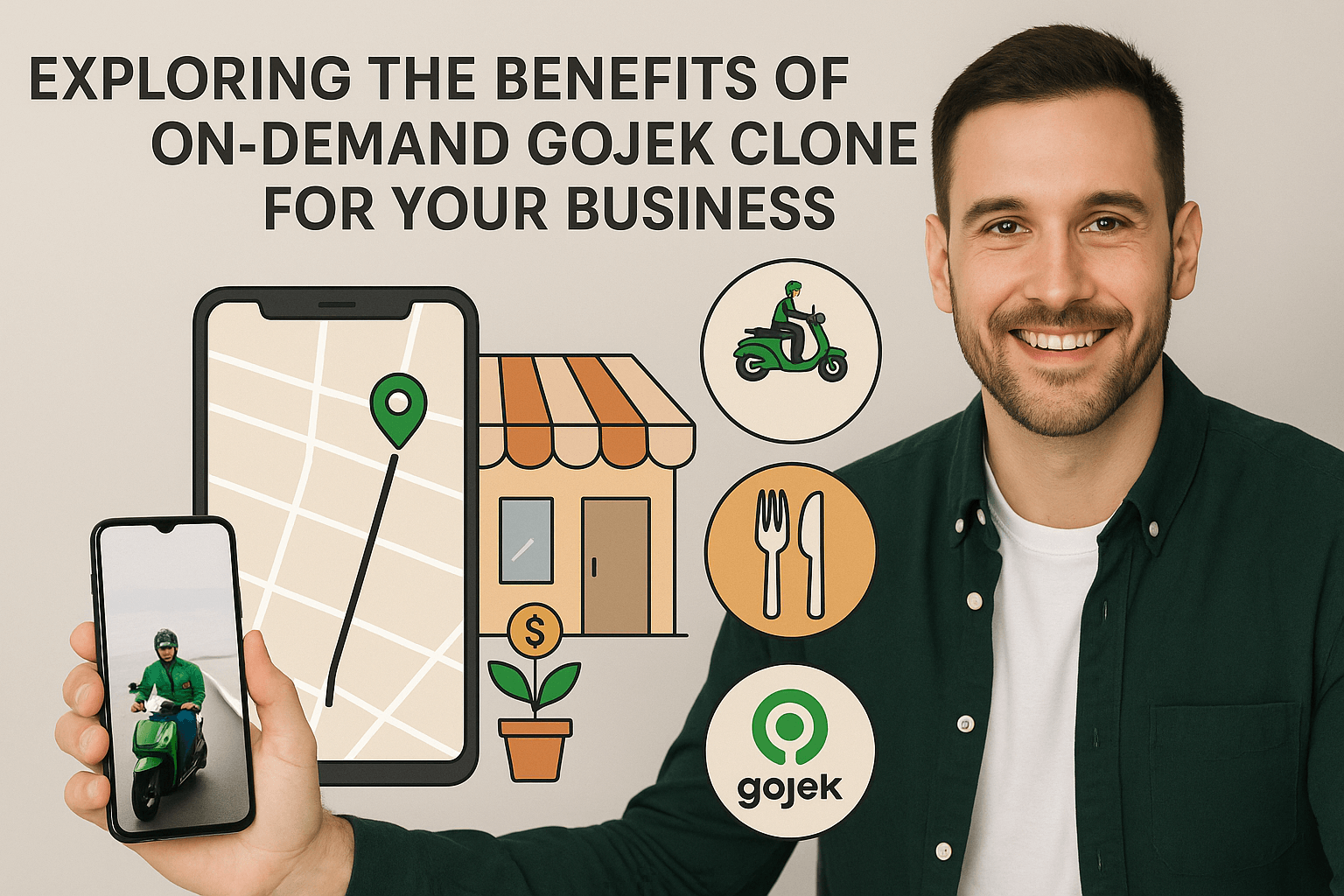 Exploring the Benefits of an On-Demand Gojek Clone App
