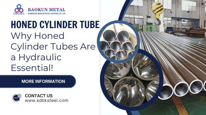 Smooth, Strong, and Precise: Why Honed Cylinder Tubes Are a Hydraulic Essential!
