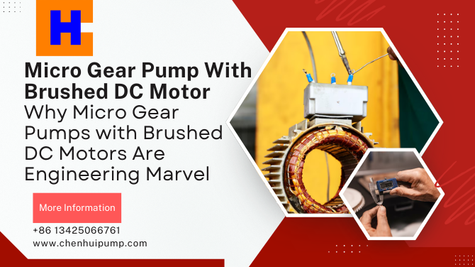 Tiny but Mighty: Why Micro Gear Pumps with Brushed DC Motors Are Engineering Marvels