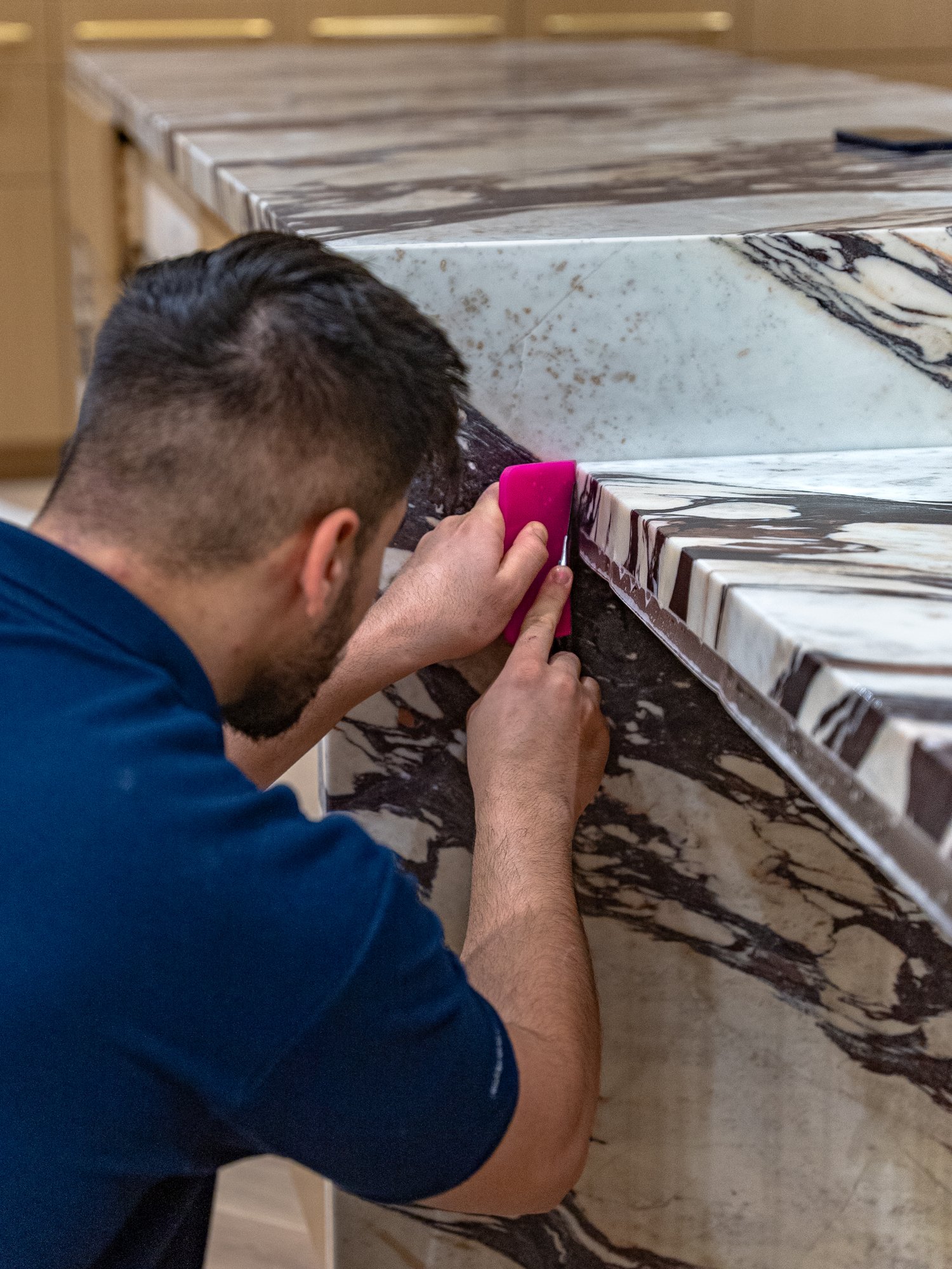 Marble Restoration Burlington: Etches to Shine in One Visit